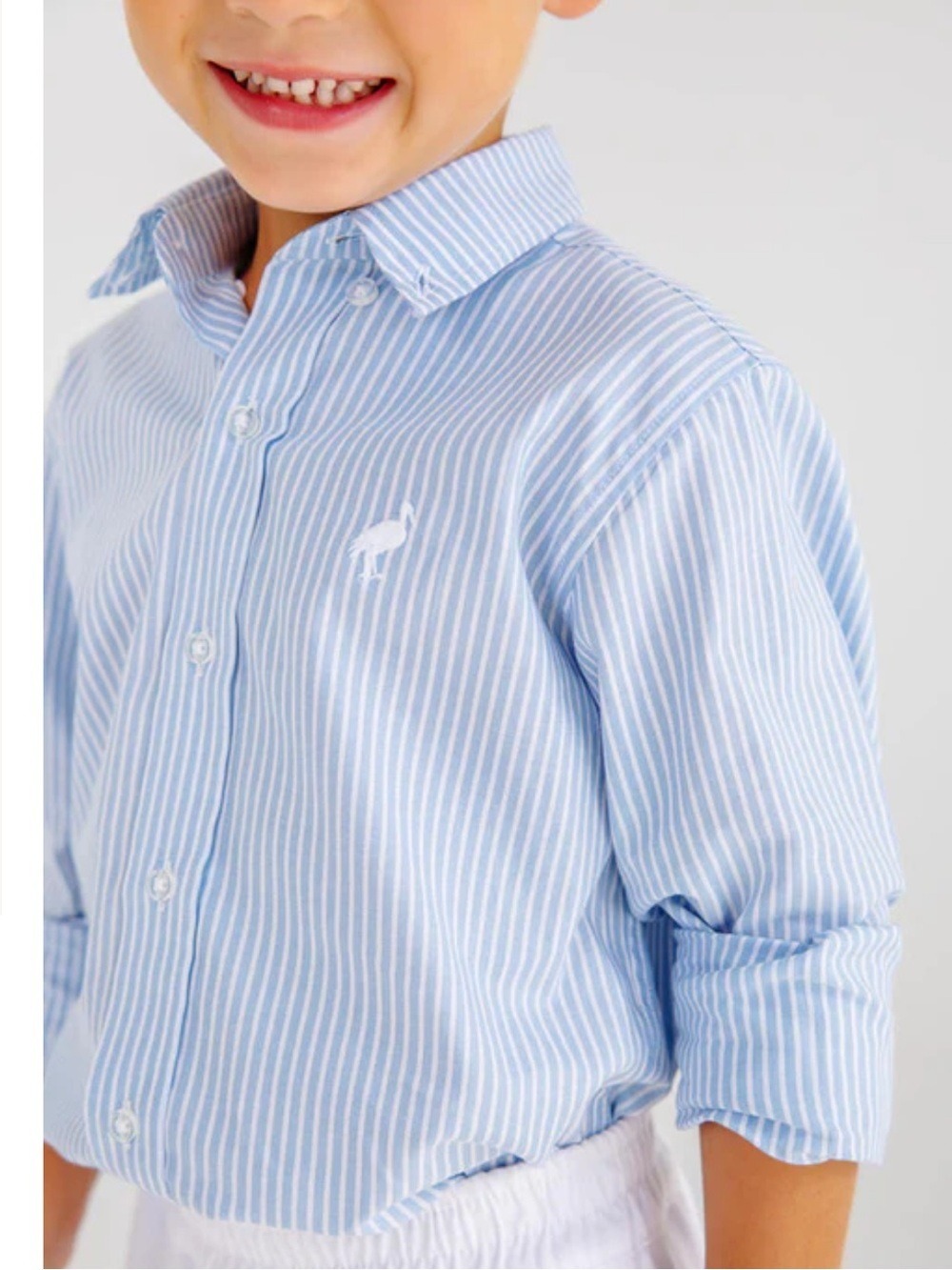 Beaufort Bonnet Dean’s List Dress Shirt Size 12 Blue Stripe Button Down